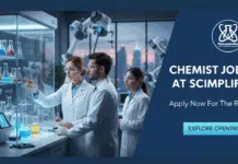 Junior Chemist – Pharma Careers at Scimplify: Your Path to R&D Success Chemist Jobs in Bangalore | Apply Now For the Role