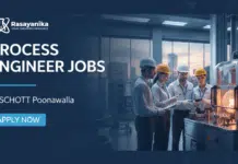 Process Engineer Jobs Opportunity at SCHOTT Poonawalla | Apply with BSc/MSc Chemistry Degree Process Engineer Jobs at SCHOTT Poonawalla | Apply Now