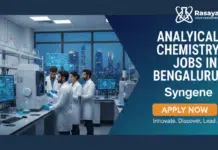Build Your Future with Syngene: Process Analytics (SARC PD) Role | Apply Now Analytical Chemistry Jobs in Bengaluru | Apply Now at Syngene