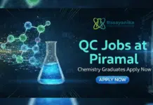 Manager – Quality (DDRC) Job at Piramal | QC & Chemistry Careers QC Jobs at Piramal | Chemistry Graduates Apply Now