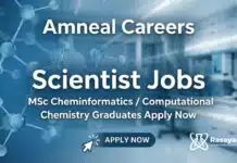 Cheminformatics Jobs at Amneal | Apply Now for Scientist Role Amneal Careers: Scientist Jobs | Computational Chemistry Jobs