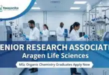 Chemistry Jobs at Aragen Life Sciences | Apply Now Senior Research Associate jobs at Aragen Life Sciences | MSc Chemistry Graduates Apply now