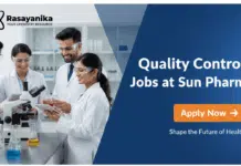 Build Your QC Career at Sun Pharma — Join as Quality Control Officer Quality control Jobs at Sun Pharma | Apply Now