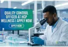 Chemistry Job at HCP Wellness | Apply Now Quality Control Officer at HCP Wellness | BSc & MSc Chemistry Jobs