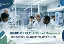 Freshers Chemistry Jobs at Syngene | Apply Now for Junior Executive Role Syngene Careers: Junior Executive Role | Chemistry Jobs in Bangalore