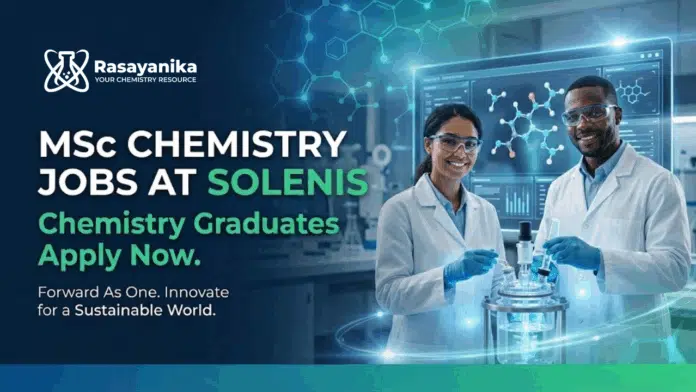 MSc Chemistry Jobs at Solenis | Chemistry Graduates Apply MSc Chemistry Jobs at Solenis | Chemistry Graduates Apply