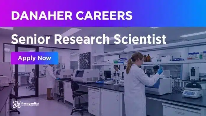 Senior Research Scientist at Danaher | Apply Now Senior Research Scientist at Danaher | Apply Now