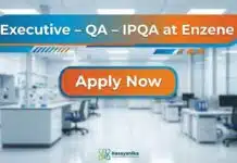 MSc Chemistry Jobs at Enzene | Apply Now for Executive Role Quality Assurance Executive Jobs at Enzene | MSc Chemistry Jobs