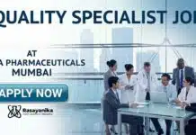 Quality Specialist Job at Teva Pharmaceuticals Mumbai – Chem Apply Now Quality Specialist Jobs at Teva Pharmaceuticals | Apply Online