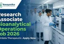 Lambda Research Associate Jobs For MSc Chemistry – Apply Now Research Jobs at Lambda Therapeutic | MSc Candidates Apply Now