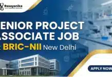 Research Jobs at BRIC- NII | Chemical Sciences Candidates Apply Now Research Jobs at BRIC- NII | Chemical Sciences Candidates Apply Now