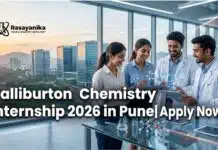 Halliburton Internship 2026: Engineering & Chemistry Opportunity in Pune Chemistry Internship Opportunity at Halliburton | Freshers Apply
