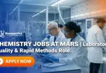 Chemistry Jobs at MARS | Laboratory Quality & Rapid Methods Role Chemistry Jobs at MARS | Laboratory Quality & Rapid Methods Role