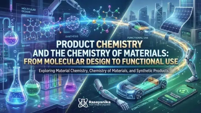 Product Chemistry and Materials Science: Design to Use Product Chemistry and Materials Science: Design to Use