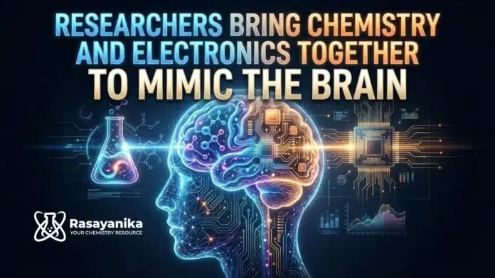 Chemistry and Electronics Unite to Mimic the Brain Chemistry and Electronics Unite to Mimic the Brain