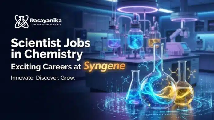 Scientist Jobs at Syngene | Chemistry Candidates Apply Now Scientist Jobs at Syngene | Chemistry Candidates Apply Now