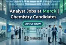 Merck MSc Chemistry Analyst Job Openings – Apply Online Analyst Jobs at Merck | Chemistry Candidates | Apply Now