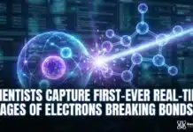 Scientists Capture First Real-Time Images of Electrons Breaking Chemical Bonds Electron Diffraction Captures Real Time Electron Motion