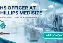 Chemistry Jobs in Bengaluru | EHS Officer R&D Lab Role at Phillips Medisize EHS Officer at Phillips Medisize | BSc Chemistry Graduates Apply Now