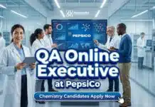 MSc Chemistry Jobs at PepsiCo | Apply Now PepsiCo Careers: Quality Control Executive Job in Guwahati | Apply Now