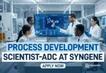 Process Development Scientist at Syngene | MSc Chemistry Apply Now Scientist Jobs at Syngene | MSc Chemistry Graduates Apply Now