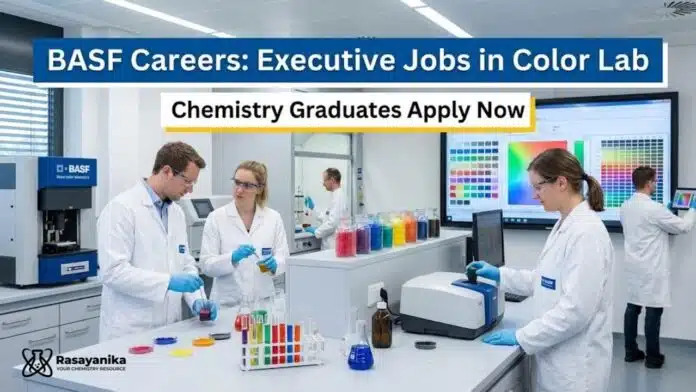 BASF Careers: Executive Jobs in Color Lab | Chemistry Graduates Apply Now BASF Careers: Executive Jobs in Color Lab | Chemistry Graduates Apply Now