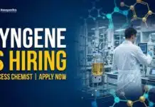Chemistry Jobs in Bangalore | Apply Now Chemist Jobs in Bangalore at Syngene | Apply Now
