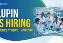 MSc Chemistry Jobs in Pune | Lupin Research Associate Roles Lupin Careers: Research Associate Jobs in Pune | Msc Chemistry Graduates Apply Now