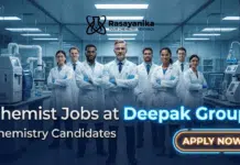 Shift Chemist Jobs at Deepak Group – Apply Online Chemist Jobs at Deepak Group | Chemistry Graduates Apply