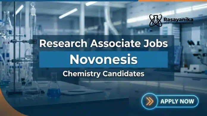 Research Associate Jobs at Novonesis | Chemistry Grads Apply Research Associate Jobs at Novonesis | Chemistry Grads Apply