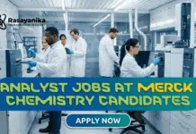 Senior Analyst Regulatory Toxicology Role at Merck – Apply Now Analyst Jobs at Merck | Chemistry Candidates Apply Now