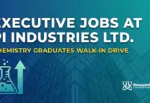 Walk-In Drive for Flow Chemistry Executive Jobs at PI Industries Ltd – January 2026 Executive Jobs at PI Industries Ltd | Chemistry Grads Walk-In