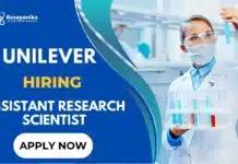 Unilever is Hiring Research Scientist | Chemistry Graduates Apply Now Unilever Careers: Research Scientist Roles at Unilever | Apply Now