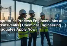 Chemical Engineering Jobs at AtkinsRéalis | Apply for Apprentice Role Apprentice Process Engineer Jobs at AtkinsRéalis | Chemical Engineering Graduates Apply Now