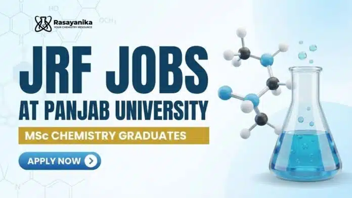 JRF Jobs at Panjab University | Apply Now JRF Jobs at Panjab University | Apply Now