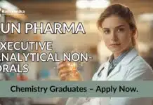 Chemistry Jobs at Sun Pharma | Apply Now Sun Pharma Careers: Analytical Development Executive Jobs | Chemistry Graduates Apply Now
