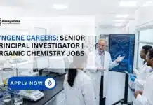Organic Chemistry Jobs at Syngene | Apply Now Syngene Careers: Senior Principal Investigator | Organic Chemistry Jobs