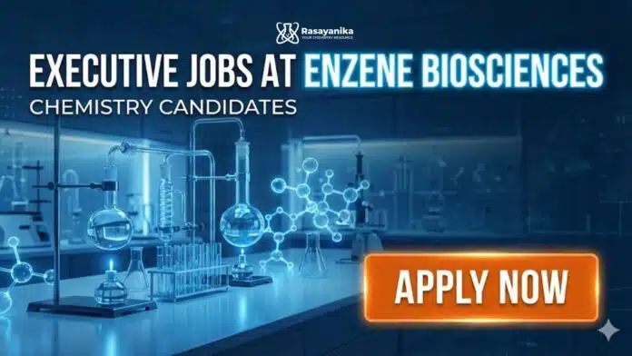 Executive Jobs at Enzene Biosciences | Chemistry Grads Apply Executive Jobs at Enzene Biosciences | Chemistry Grads Apply