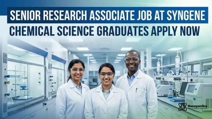 Syngene Careers: Research Associate Jobs | Apply Now Syngene Careers: Research Associate Jobs | Apply Now