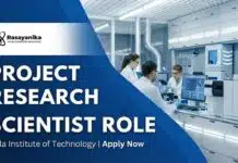 Chemistry Scientist Jobs in Ranchi at BIT Mesra | Earn Up to Rs. 58,800/- per month Research Jobs at Birla Institute of Technology | Apply Now