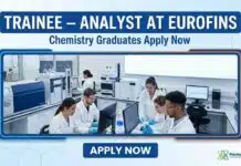 Analyst Job at Eurofins | MSc Chemistry Graduates Apply Now Eurofins Career: Trainee Analyst | MSc Analytical Chemistry Graduates Apply Now