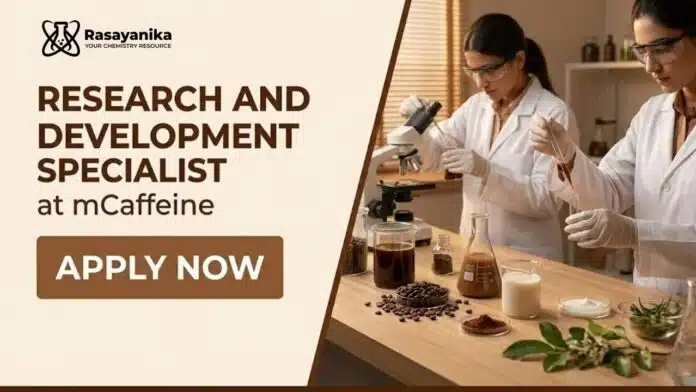 mCaffeine Careers: R&D Job Opportunity in Mumbai | MSc Chemistry Graduates Apply Now mCaffeine Careers: R&D Job Opportunity in Mumbai | MSc Chemistry Graduates Apply Now