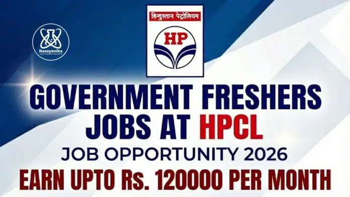 Government Jobs For Freshers at HPCL | Chemistry Grads Apply Government Jobs For Freshers at HPCL | Chemistry Grads Apply