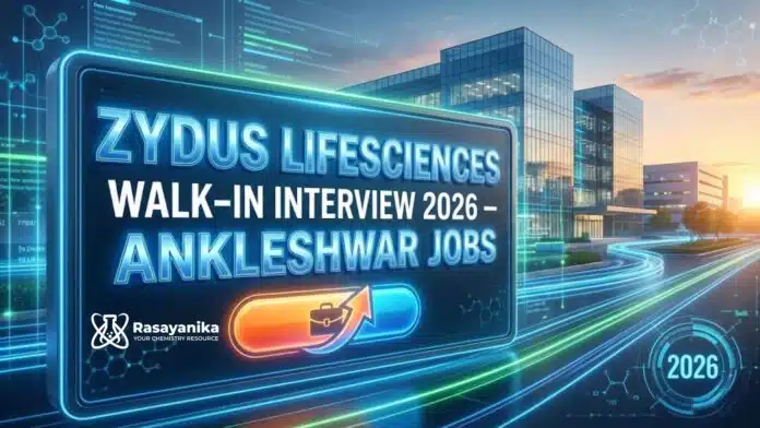 Apprenticeship Opportunity at Zydus LifeSciences | Chemistry Candidates Apply Now Apprenticeship Opportunity at Zydus LifeSciences | Chemistry Candidates Apply Now