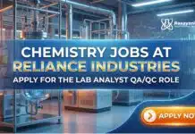 Reliance Industries Hiring Chemistry for Lab Analyst Role, Apply Online Chemistry Jobs at Reliance Industries | Apply for the Lab Analyst QA/QC Role