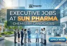 Sun Pharma Hiring Executive – Regulatory Affairs | R&D Careers Executive Jobs at Sun Pharma | Chemistry Candidates Apply