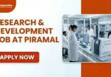 Chemistry Research Jobs in Hyderabad | Piramal Careers | Walk-In Interview Piramal Careers: Research Jobs | Walk-In Drive for Chemistry Graduates Apply Now