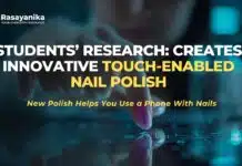 Breaking News: Student Creates Nail Polish That Lets You Use Touch Screens With Your Nails Student’s Chemistry Research Creates Touch-Enabled Nail Polish