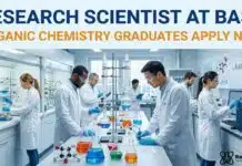 Assistant Research Scientist Role for Organic Chemistry Graduates at BASF | Apply Now BASF Careers: Assistant Research Scientist | Organic Chemistry Graduates Apply Now