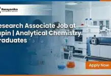 MSc Analytical Chemistry Jobs at Lupin | Research Associate Role Research Associate Job at Lupin | Analytical Chemistry Graduates Apply Now